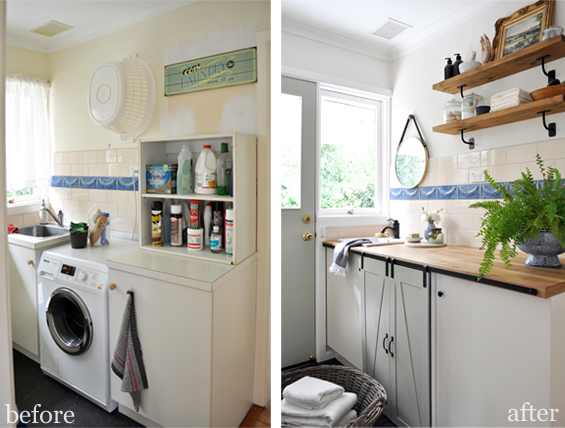 Budget Laundry Room Refresh