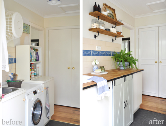 Budget Laundry Room Refresh