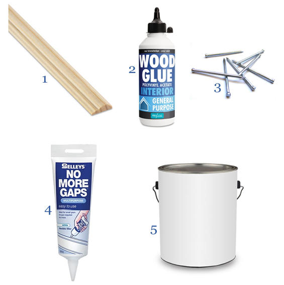 DIY Door Trim Supplies