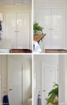 How to Add Trim to Plain Doors | The Painted Hive