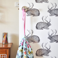 Super Affordable DIY Wall Decals…using clear sticker paper