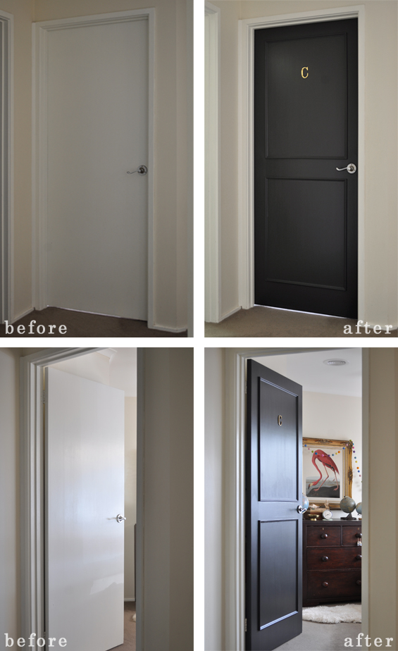 Door Refresh Before and After