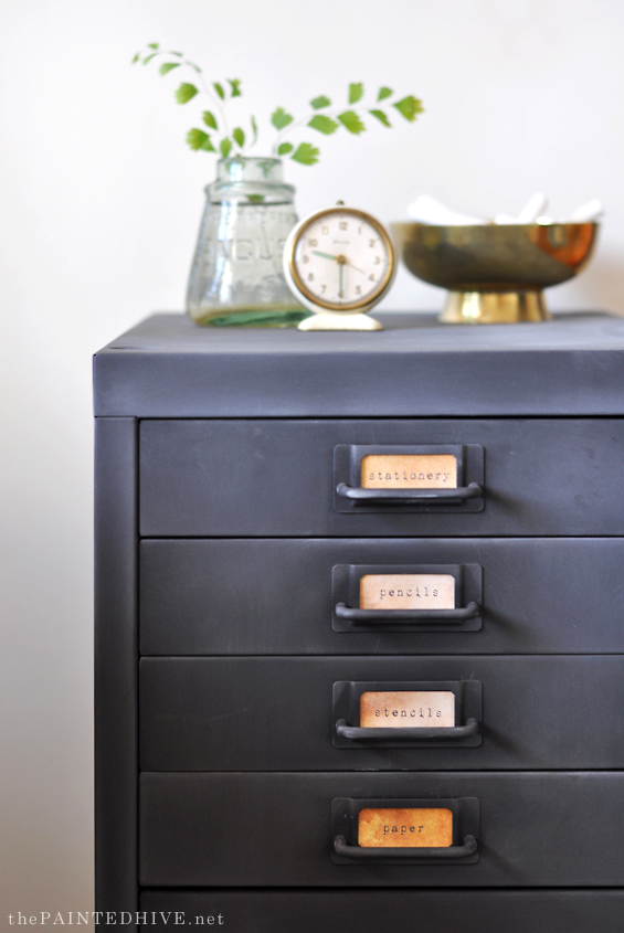From Modern To Farmhouse A File Cabinet The Painted Hive - Diy File Cabinet Redo