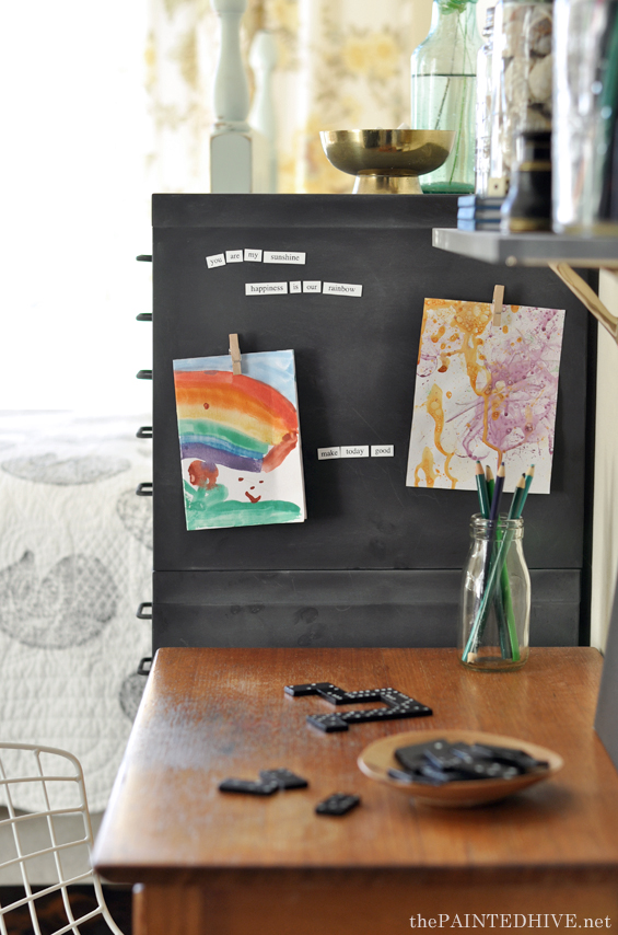 File Cabinet in Kid's Room