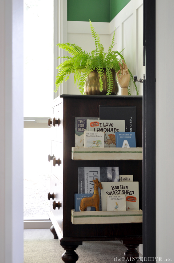 DIY Bookshelves for the Side of Furniture or Walls