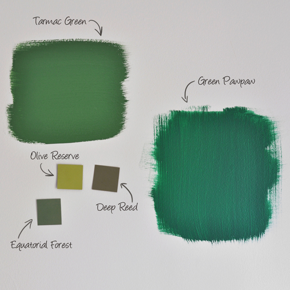 Green Wall Paint