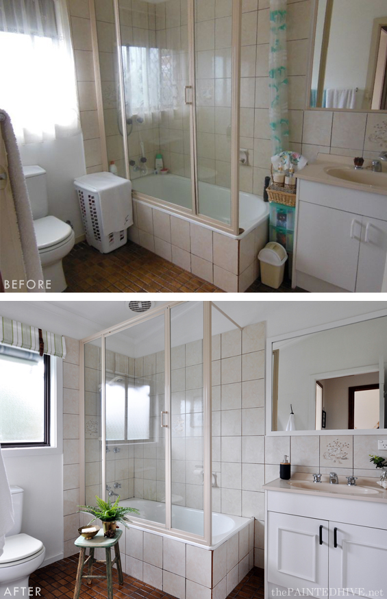 Bathroom Before and After