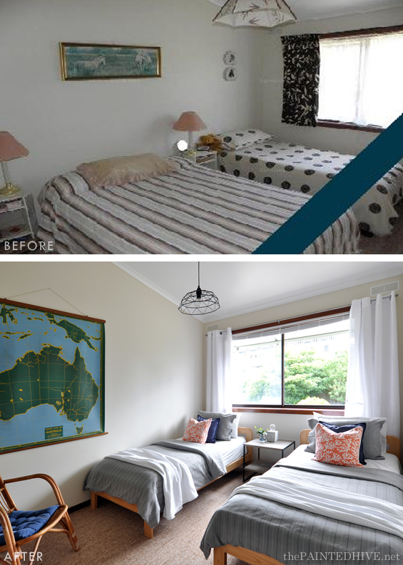 Bedroom Before and After