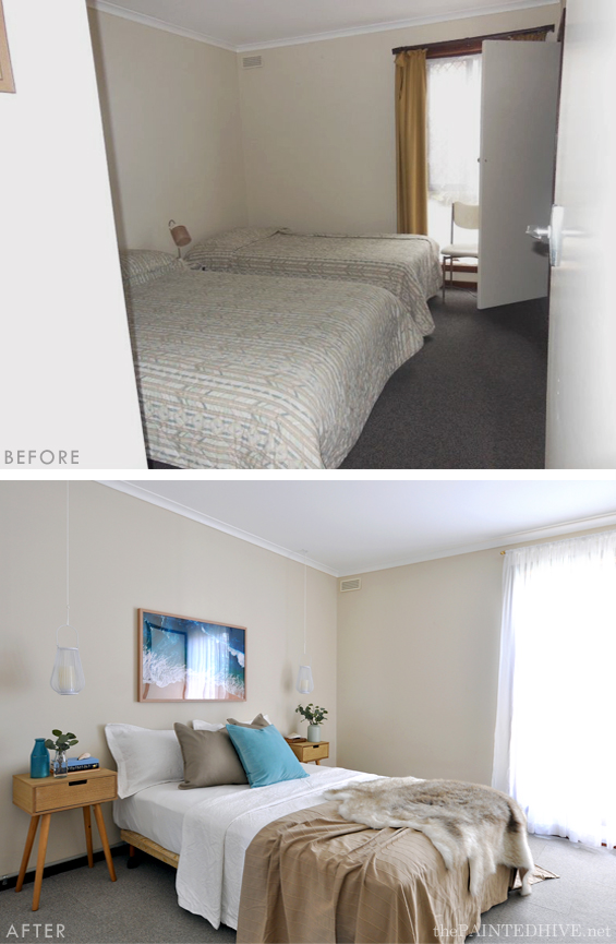 Bedroom Before and After