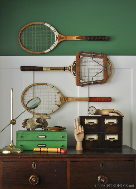 Boy's Room Dresser Styling and Vignette