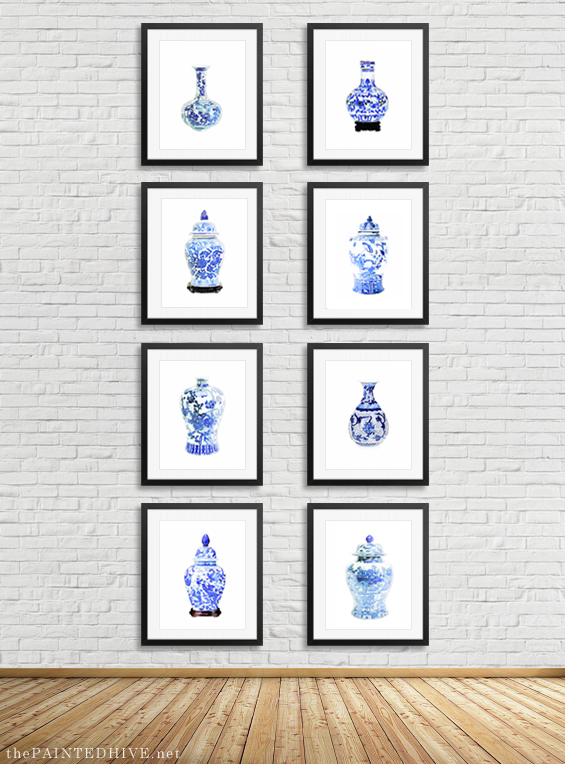 Free Printable Ginger Jar Art