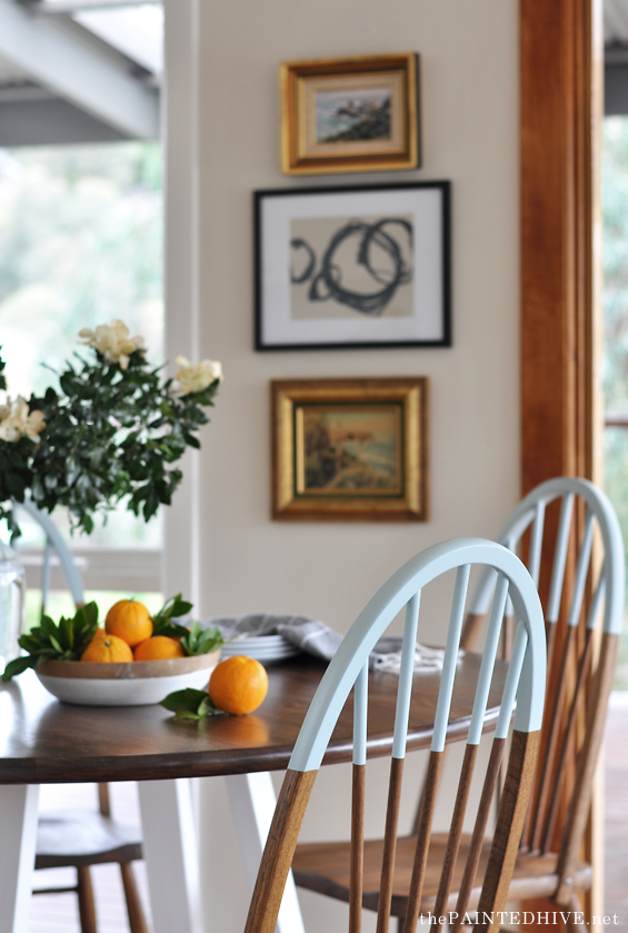 Paint Dipped Chairs