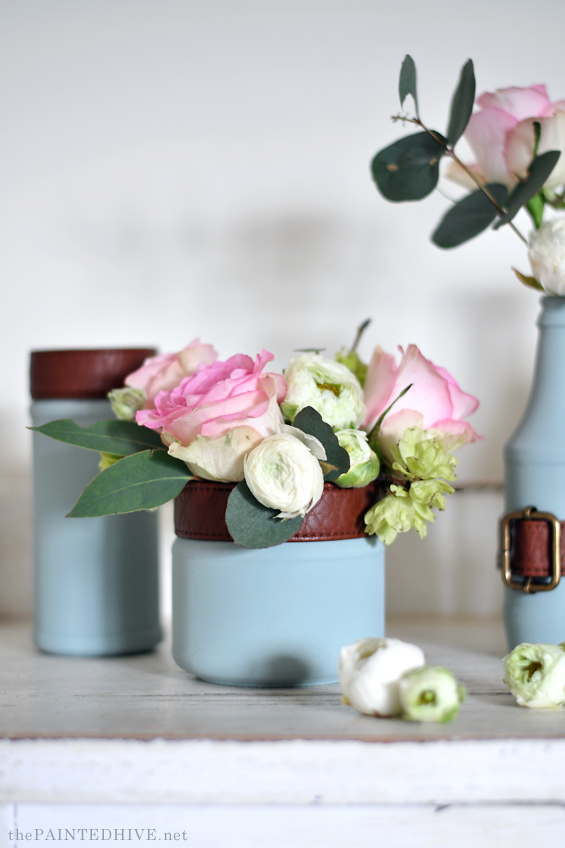 DIY Jar Vases