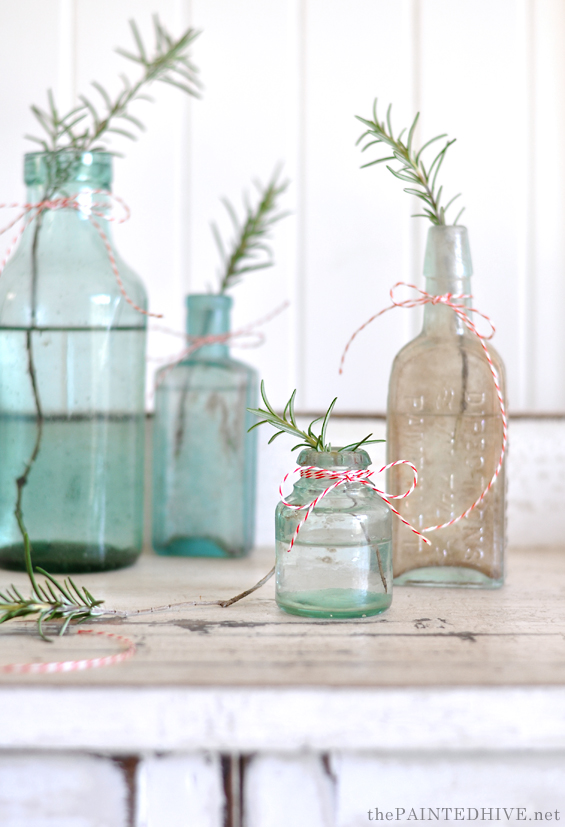 Simple Christmas Bottles