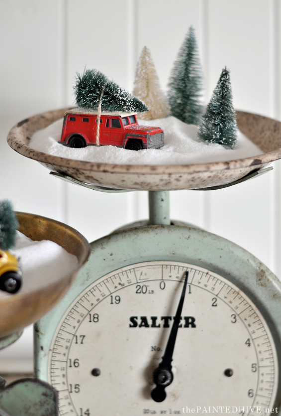 DIY Christmas Scale Scene