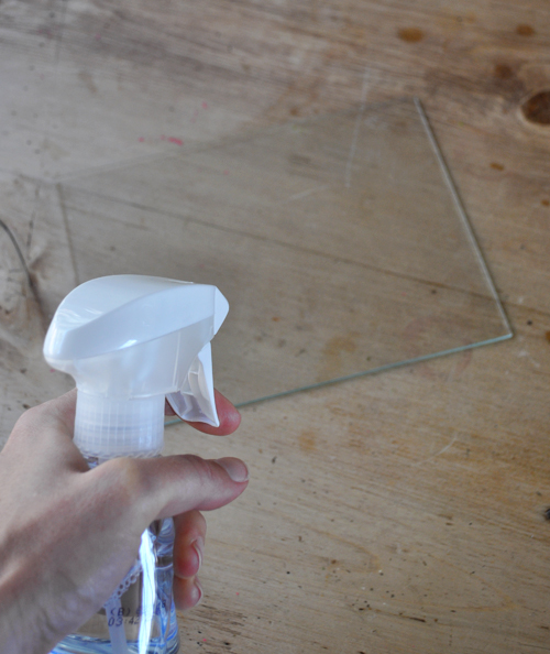 How To Make A Diy Frosted Glass Sign The Painted Hive - How To Diy Frosted Glass