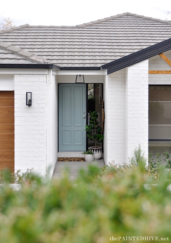 Curb Appeal Front Door Makeover