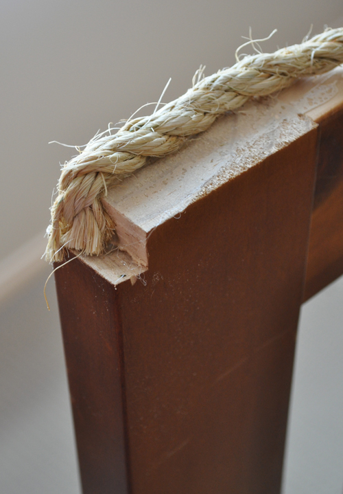 Rope Headboard How To