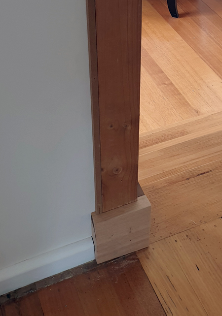 Stair Newel Post Update