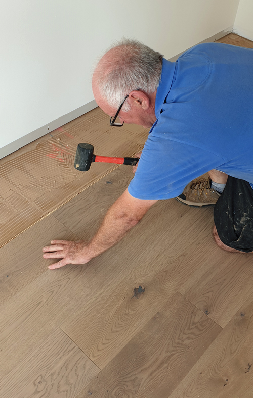 Laying Engineered Oak Flooring