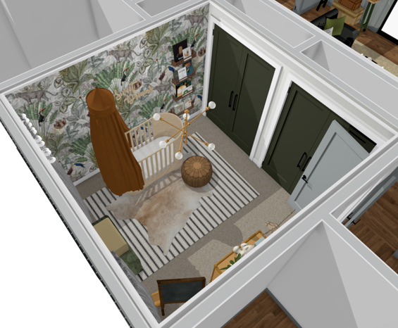 Boy's Bedroom Virtual Design
