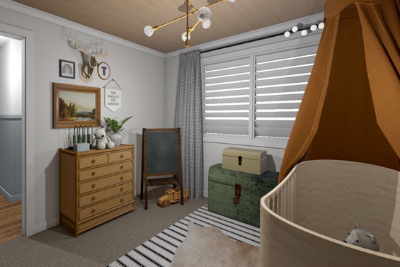 Boy's Bedroom Virtual Design