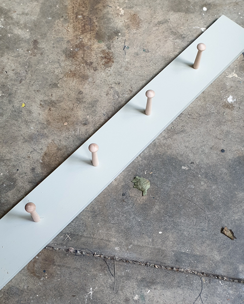 Shaker Peg Rail DIY