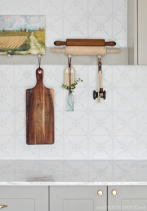 How to Make a DIY Shaker Peg Rail with Shelf - Yellow Brick Home