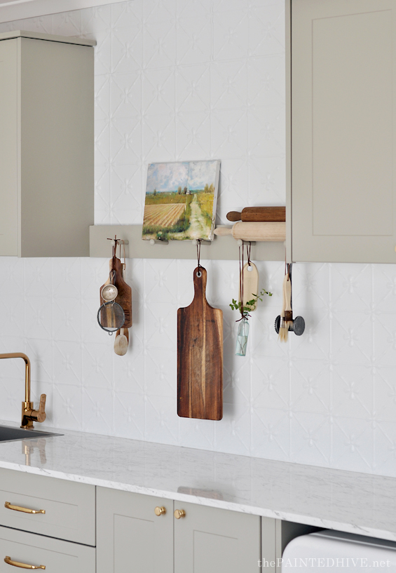 How to Make a DIY Shaker Peg Rail with Shelf - Yellow Brick Home