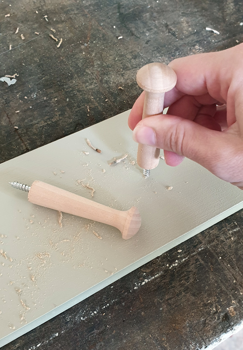 DIY // How to Install Shaker Pegs — The Grit and Polish