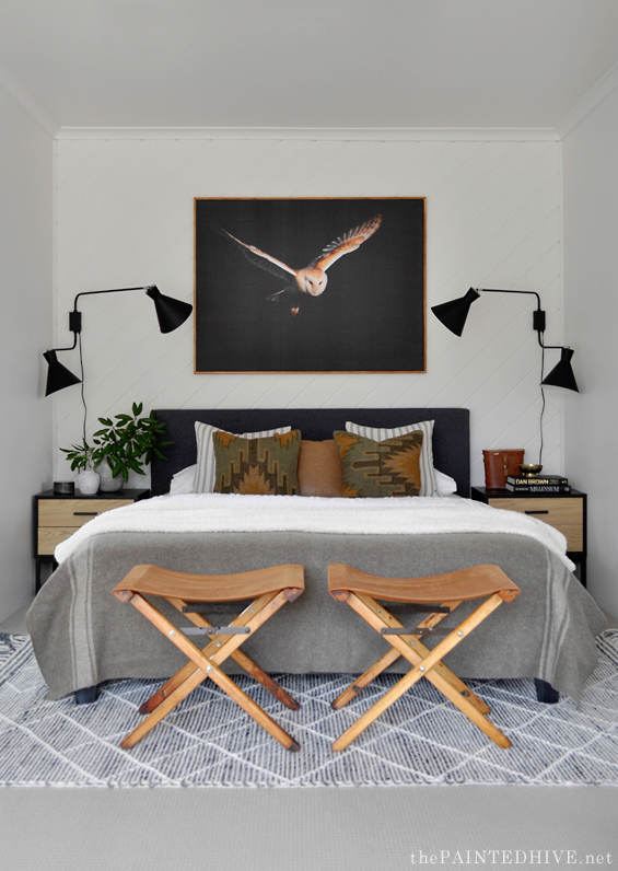 Masculine Master Bedroom Makeover Reveal | The Painted Hive