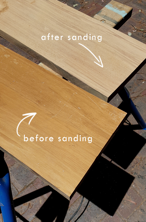 Sanding to Natural Wood
